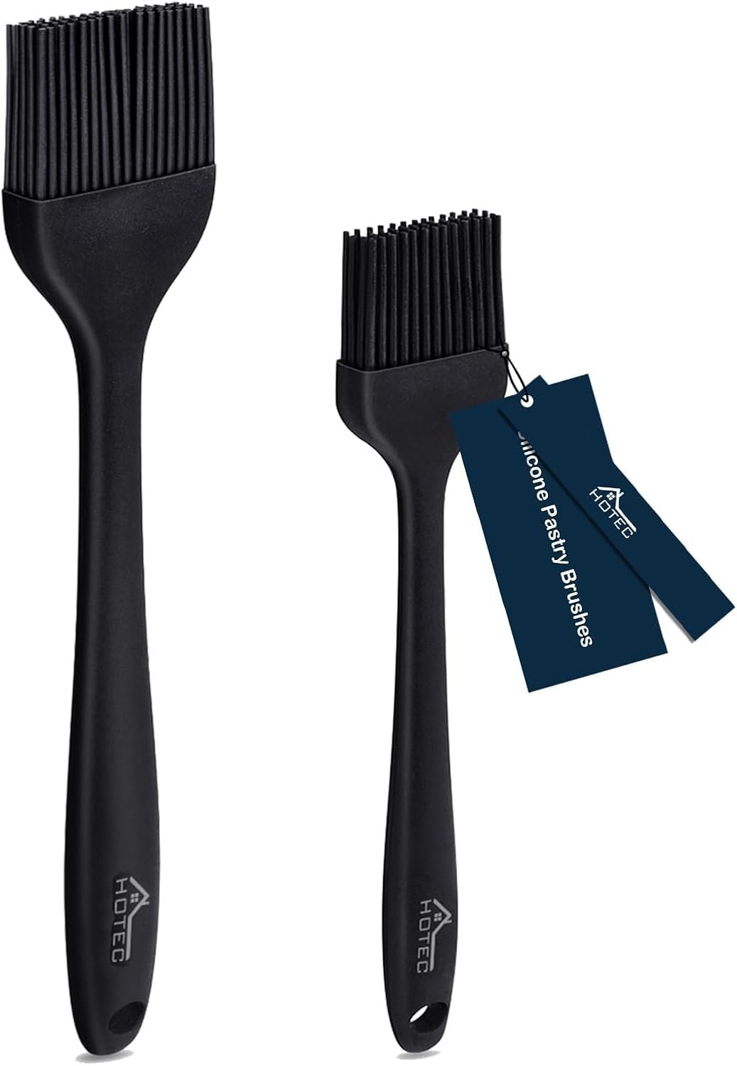 HOTEC Silicone Basting Brushes 600°F Heat Resistant (2-Pack) product photo