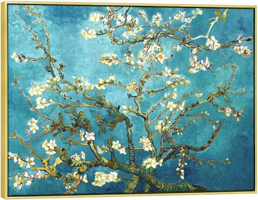 Wieco Art Van Gogh Almond Blossom Framed Canvas Print product photo