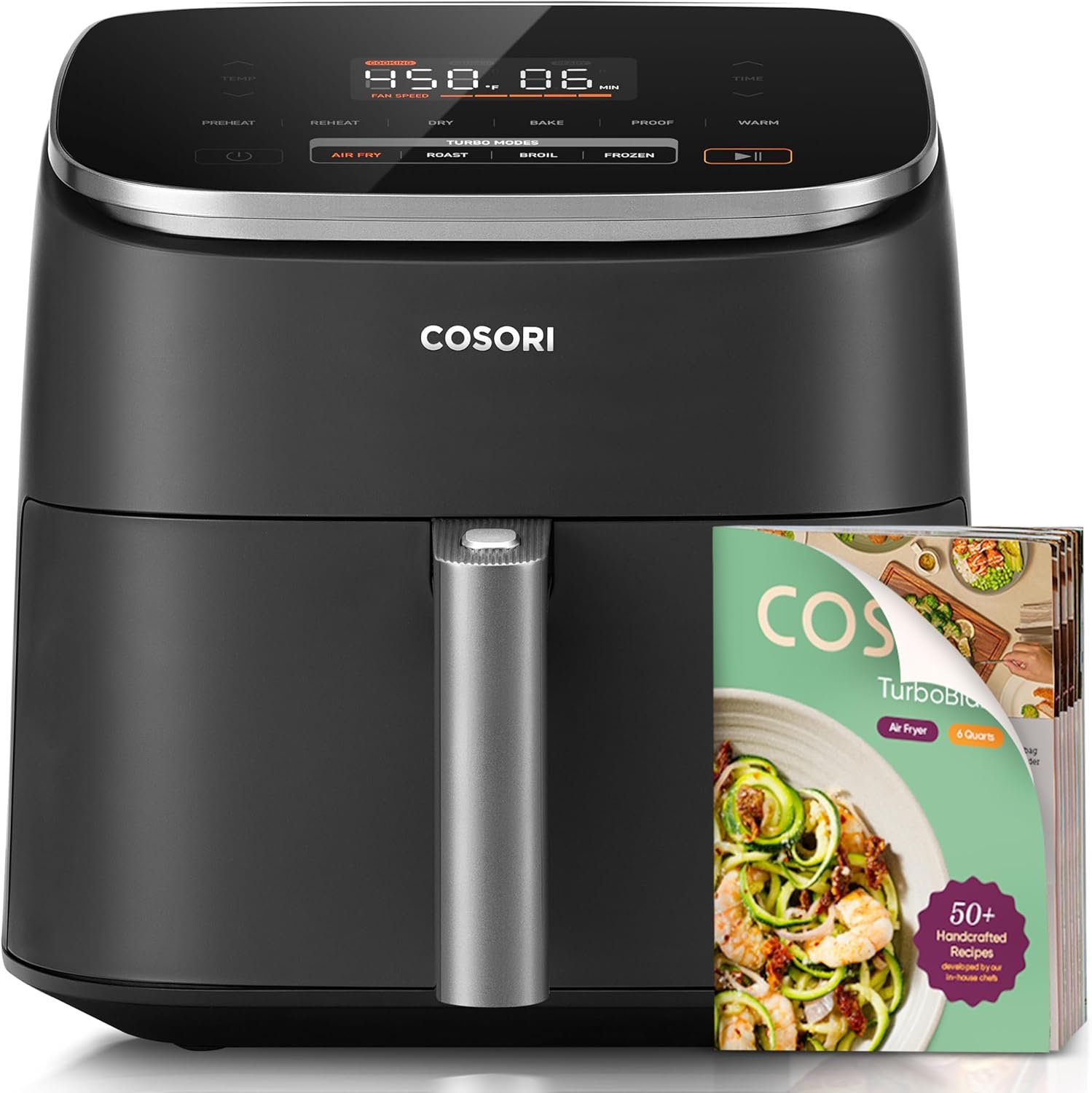Cosori 9-in-1 TurboBlaze Air Fryer 6 Qt product photo